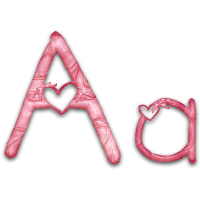 The letter A