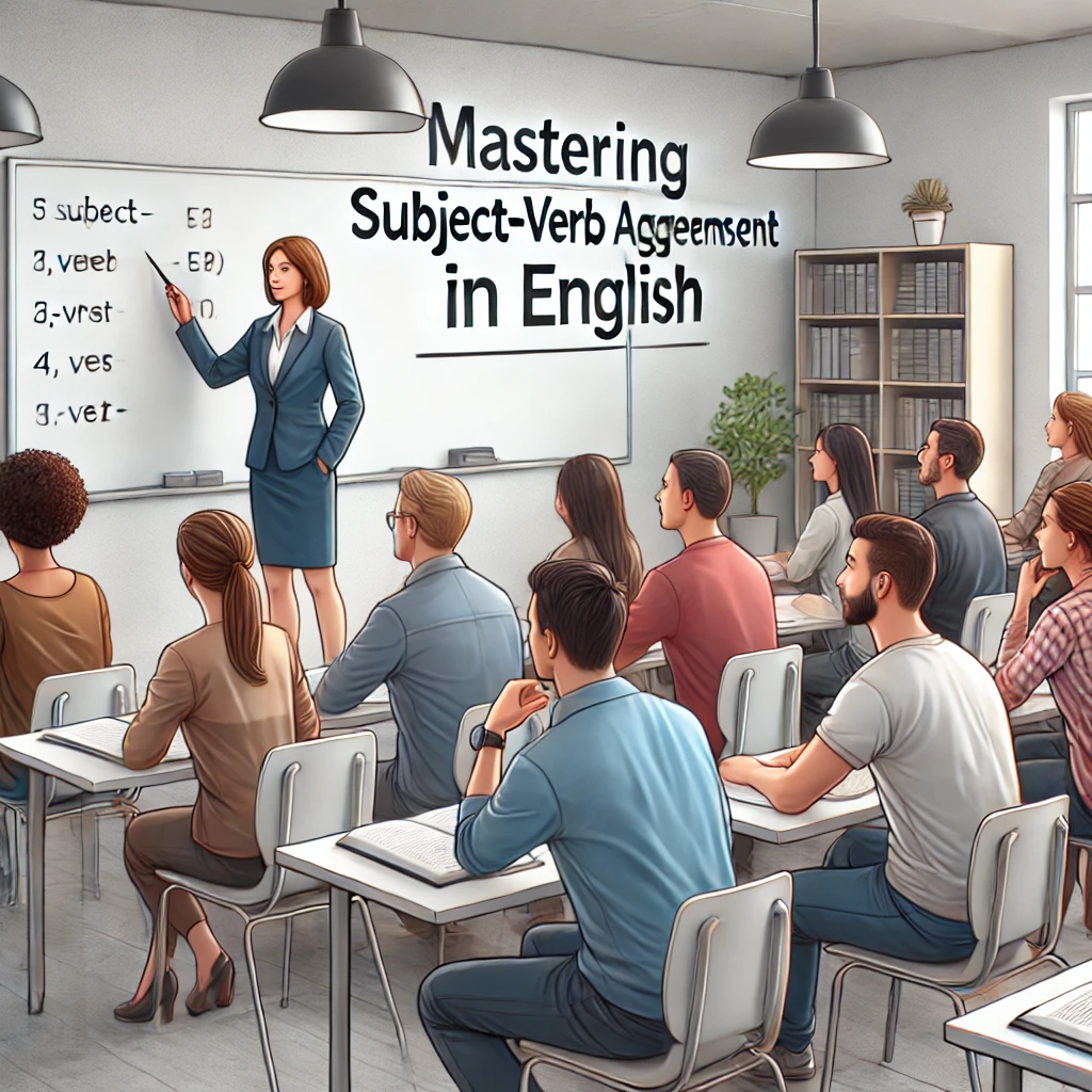 Mastering subject verb agreement