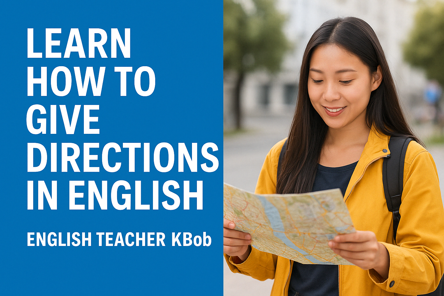 Hero image for: Asking for Directions in English — Simple Phrases for ESL Beginners