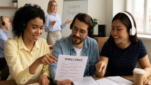Hero image for How to learn English with music for ESL