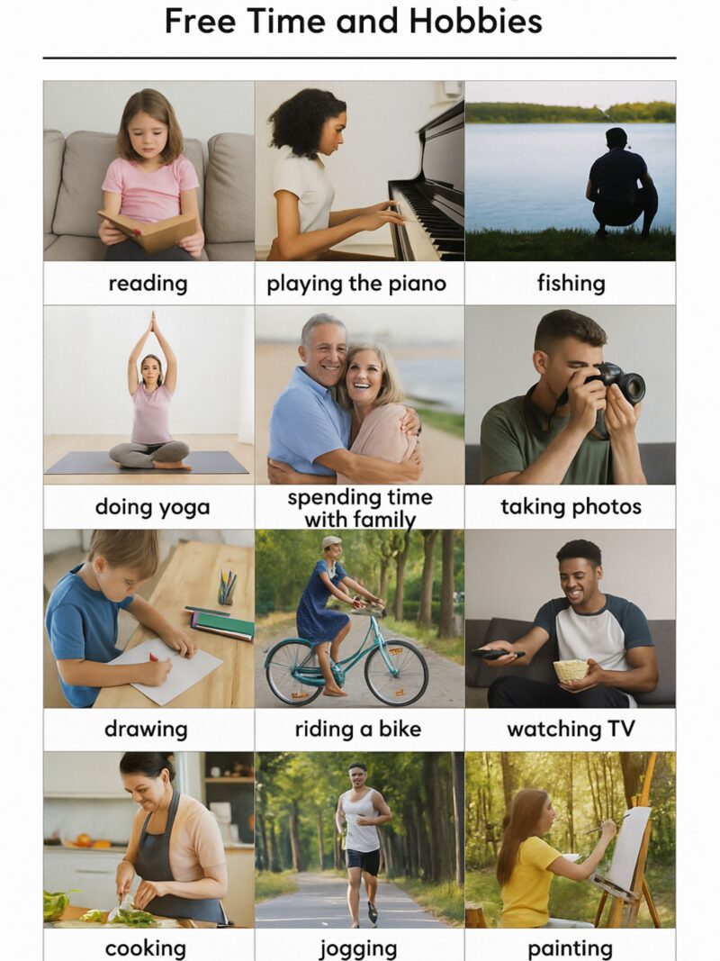 Free time and hobbies