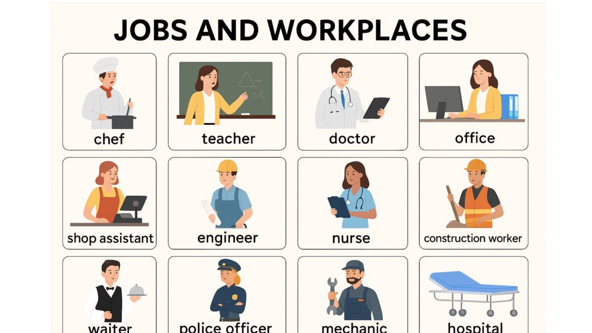 jobs picture dictionary