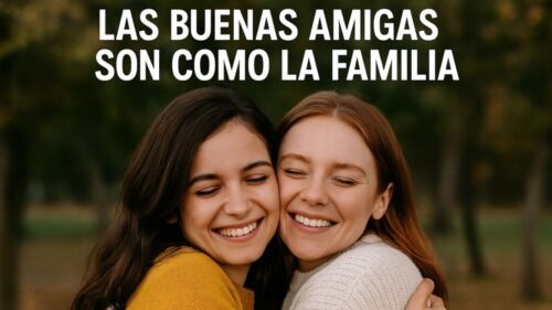 Featured image for Las Buenas Amigas Son Com La Famiiia
