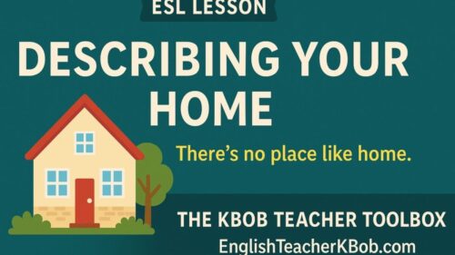 Featured image for Describing Your Home in English – Free ESL Lesson + TPT Printable