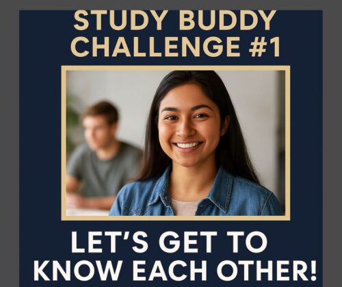 Featured image for: Study Buddy challenge #1
