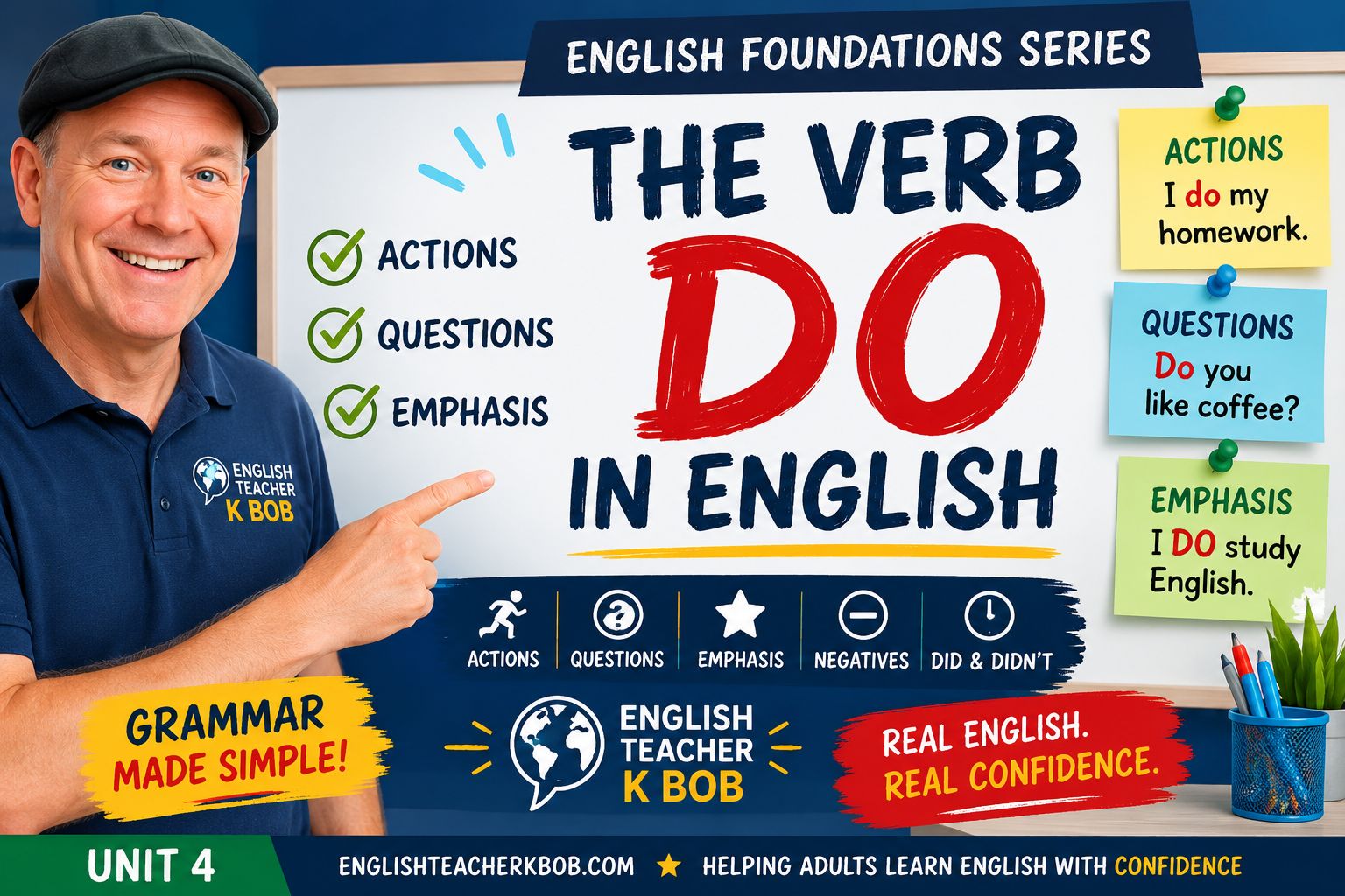 Featured image for blogpost The Verb Do In English